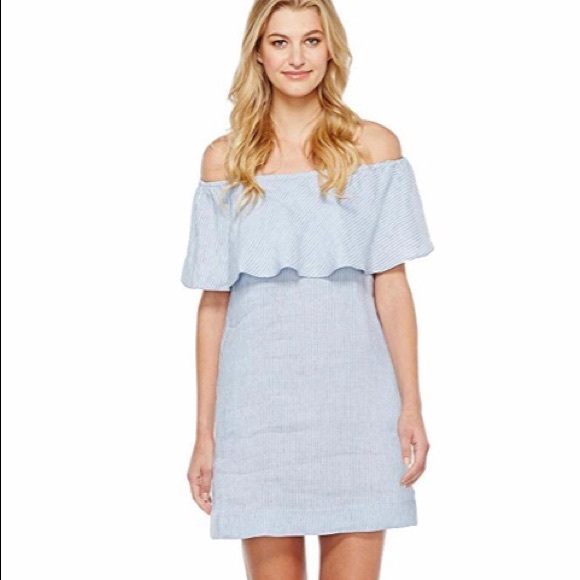 7 For All Mankind Dresses & Skirts - 💥 7 For All Mankind Off Shoulder Dress, NWT 💥